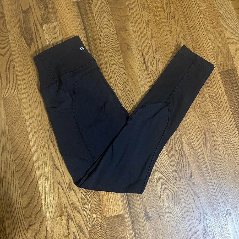 Lululemon all the right places black size 8